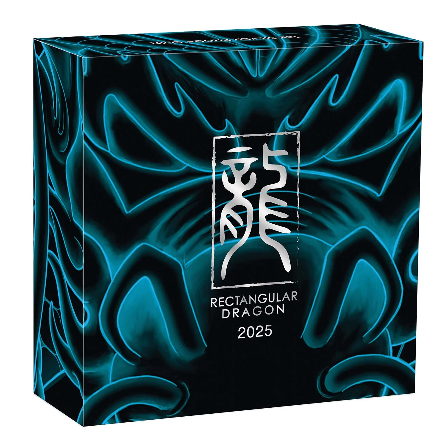 Australia Dragon 2025 $1 1oz Silver Proof Rectangular Coin - Image 4