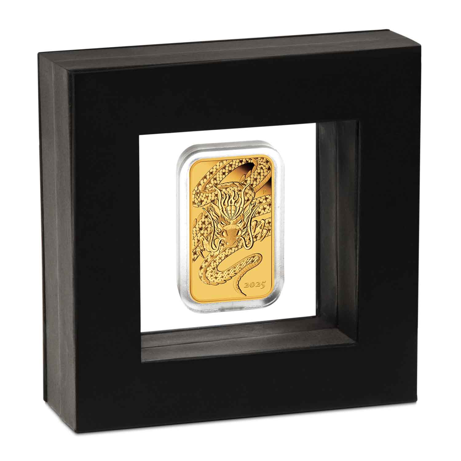 Australia Dragon 2025 $100 1oz Gold Proof Rectangular Coin - Image 3