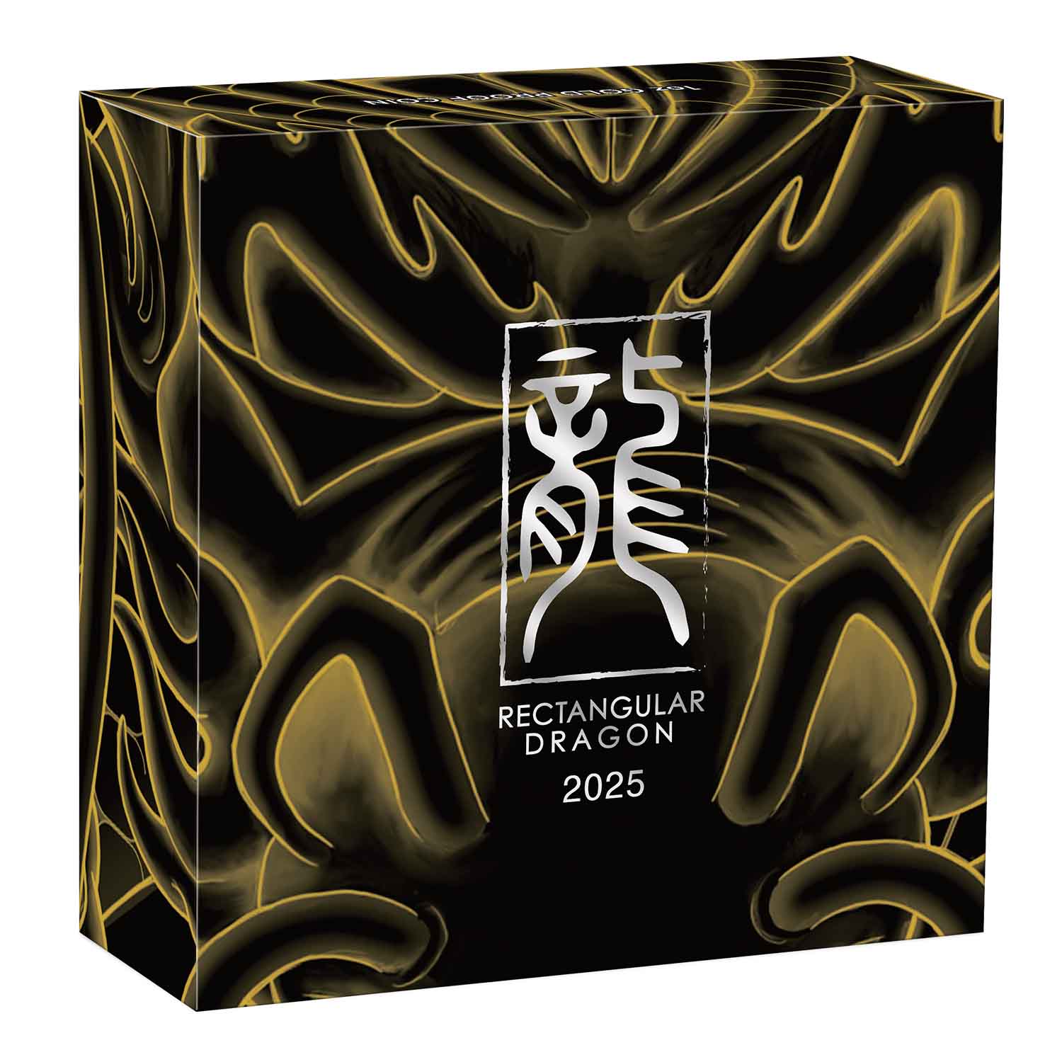 Australia Dragon 2025 $100 1oz Gold Proof Rectangular Coin - Image 4
