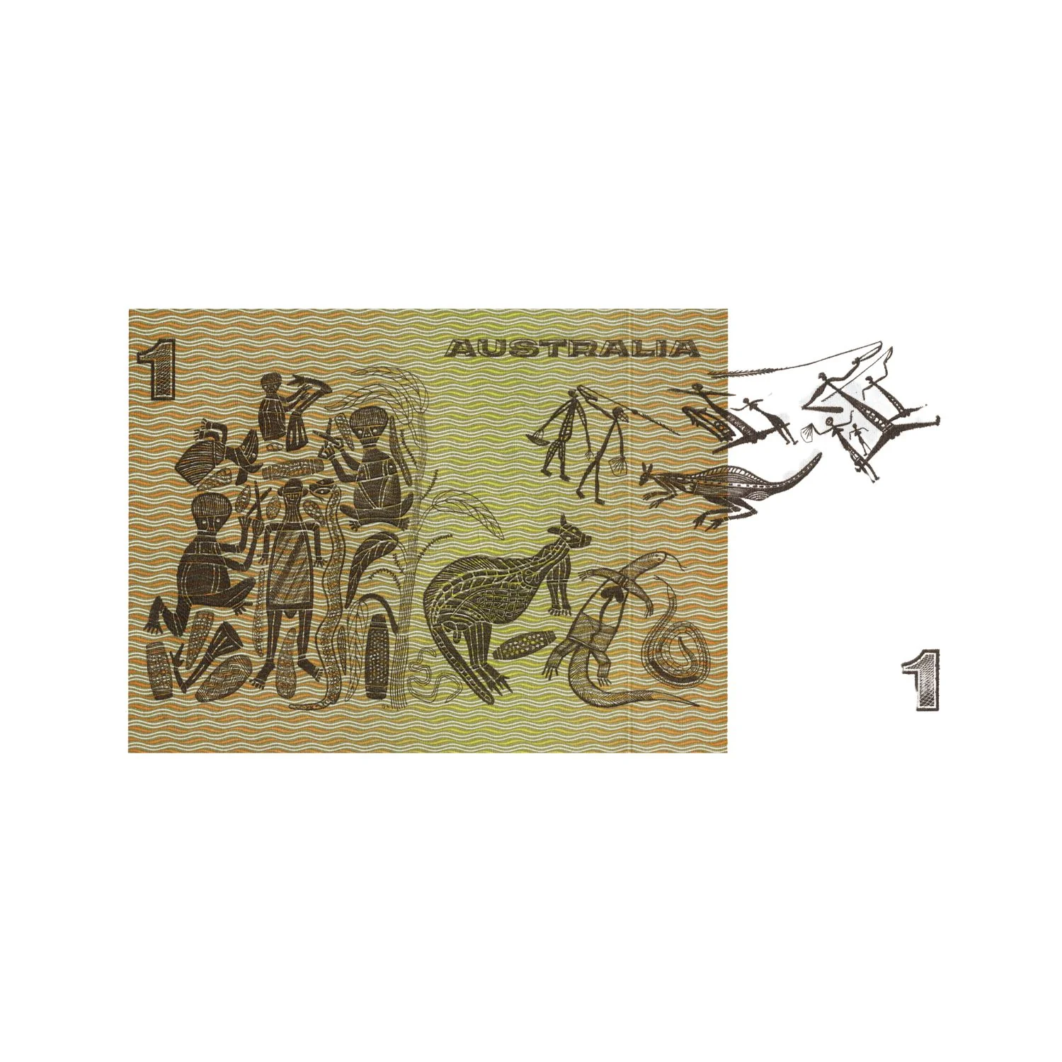Australia First Nations $1 Uncirculated Note & Coin Pack - Image 4