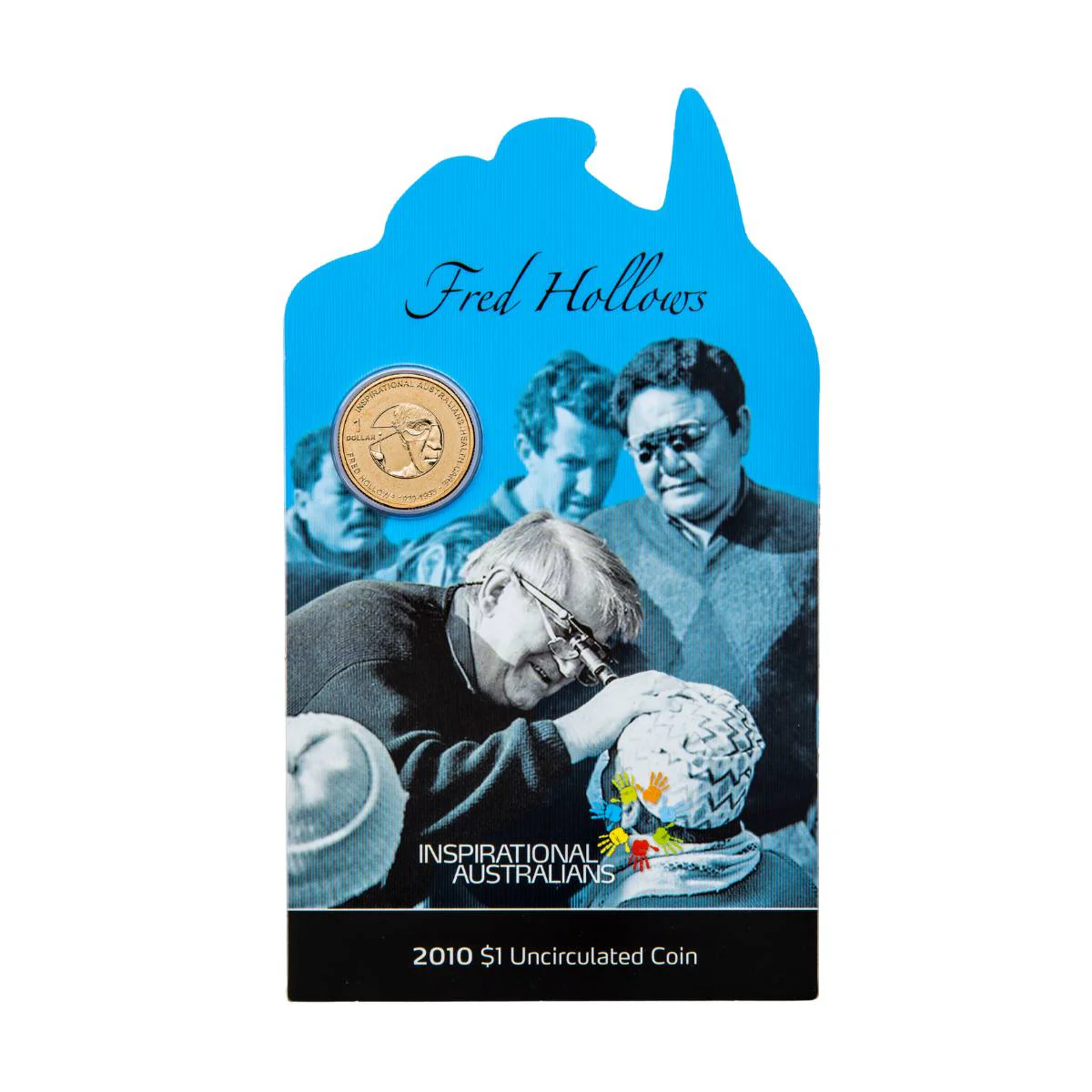 Australia Fred Hollows 2010 $1 Aluminium-Bronze Uncirculated Coin - Image 3