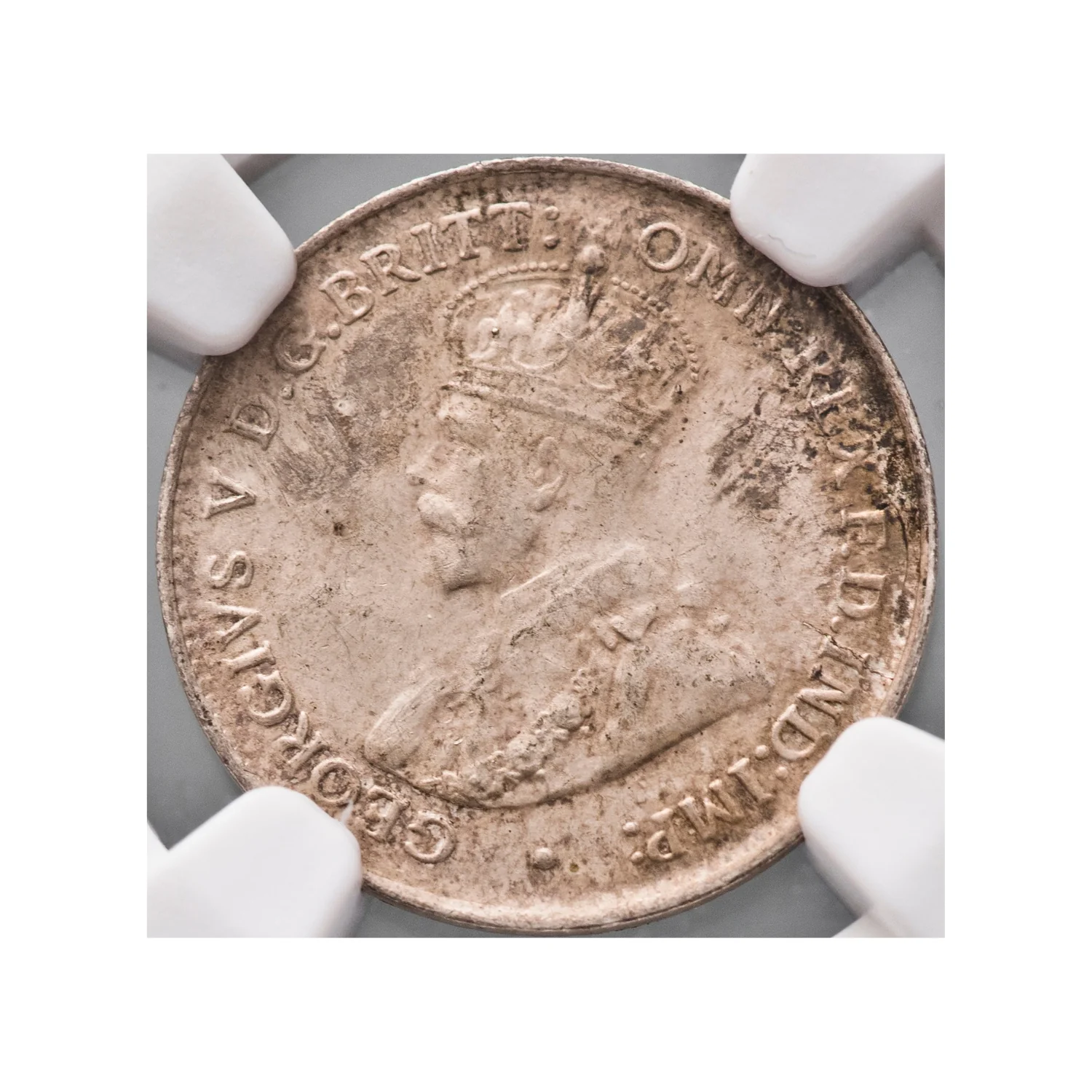 Australia George V 1925 Threepence NGC MS64 (Choice Uncirculated) - Image 3