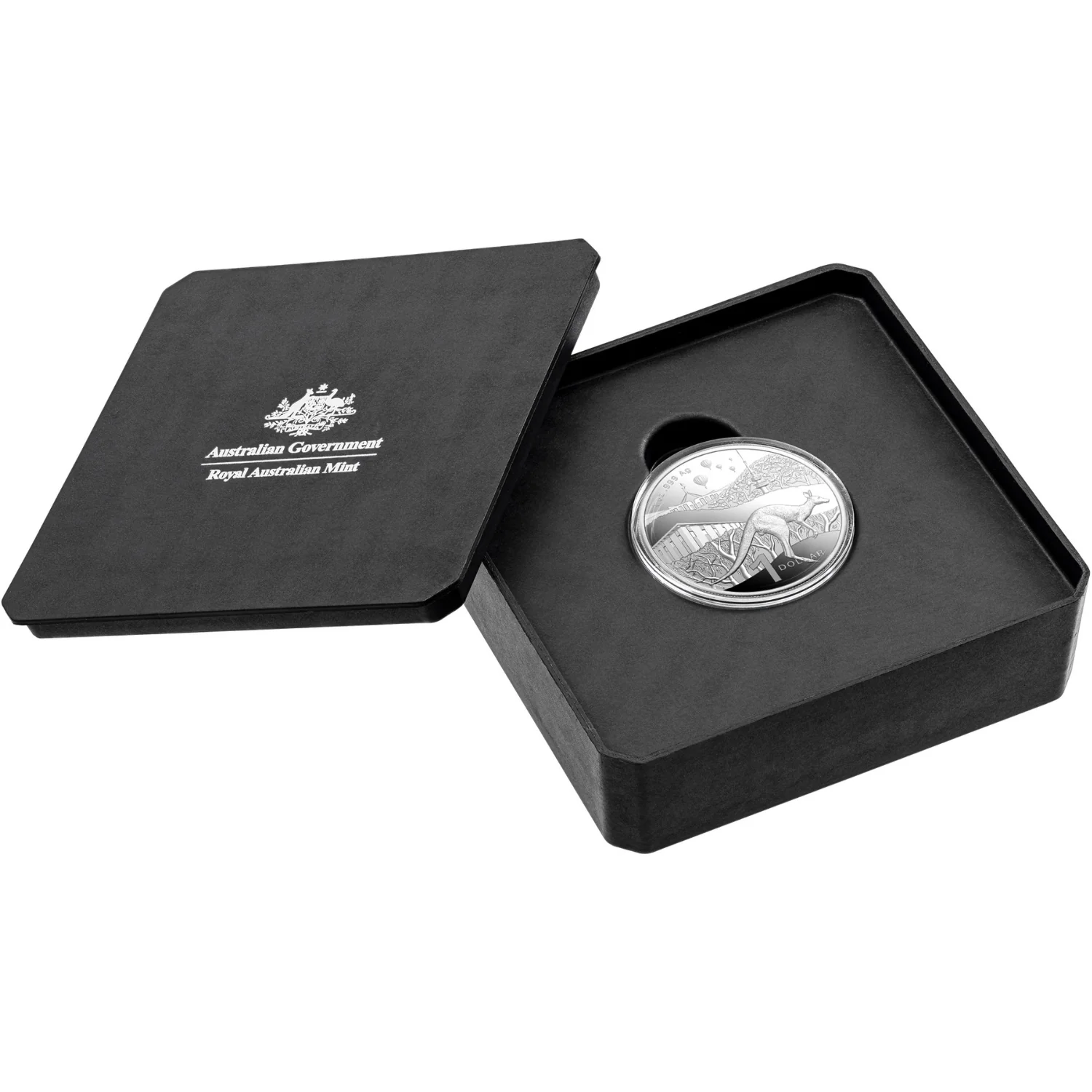 Australia Kangaroo 2025 $1 1oz Silver Proof Coin - Image 4