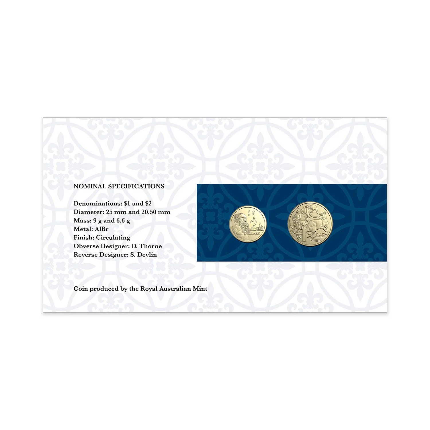 Australia King Charles III 2025 2-Coin Stamp & Coin Cover - Image 2