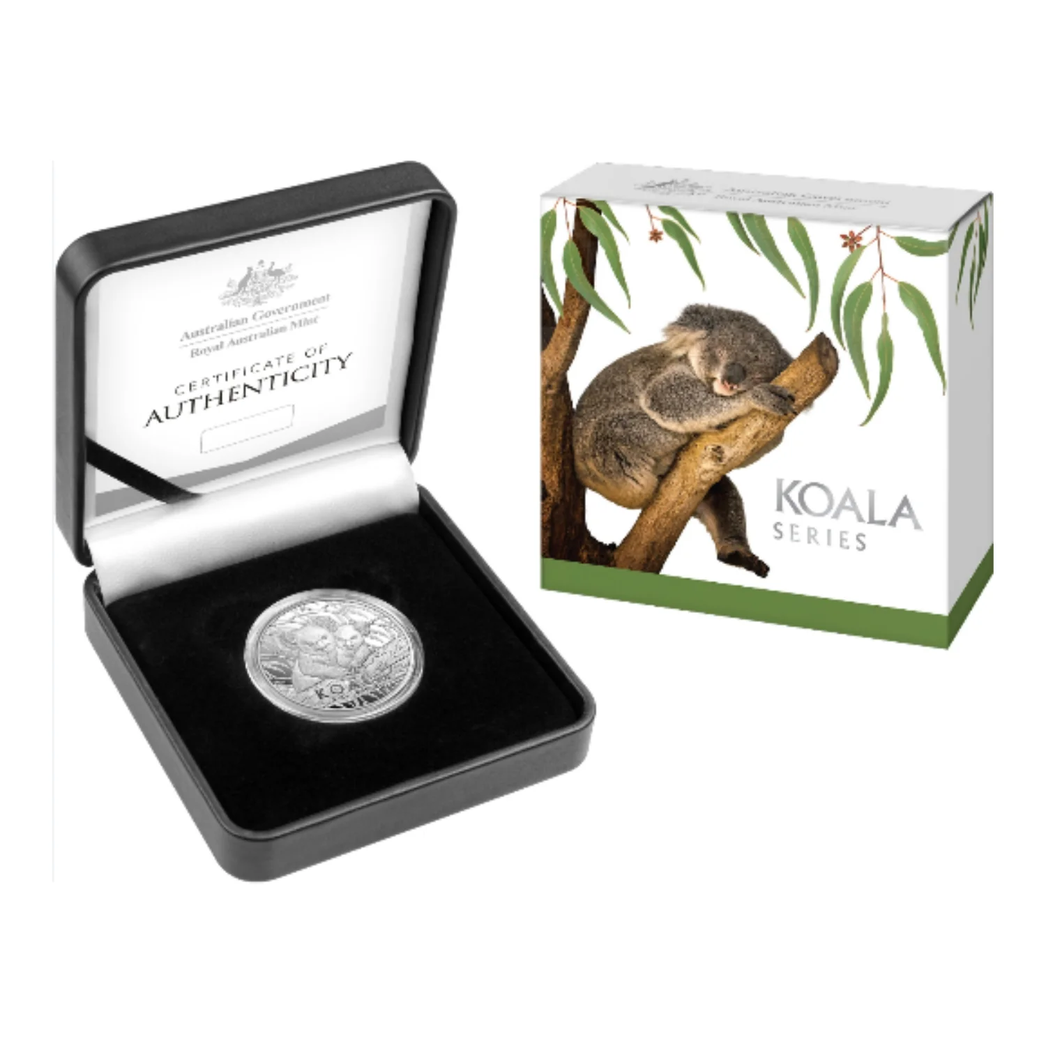 Australia Koala 2025 $5 High Relief 1oz Silver Proof Coin - Image 3