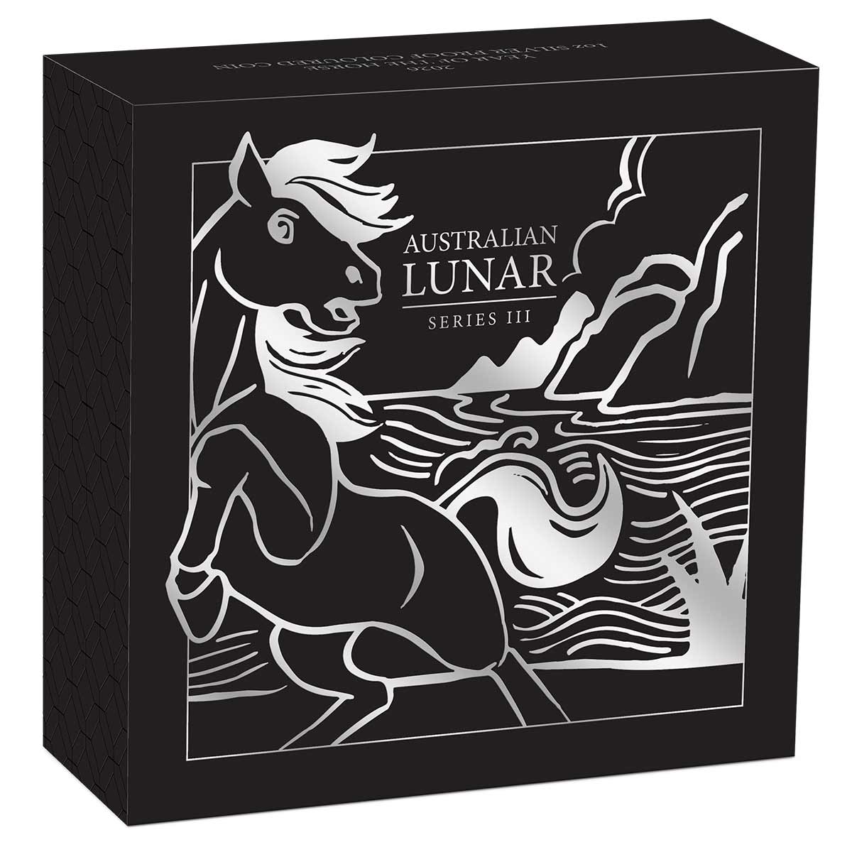 Australia Lunar Year of the Horse 2026 $1 Colour 1oz Silver Proof Coin - Image 4