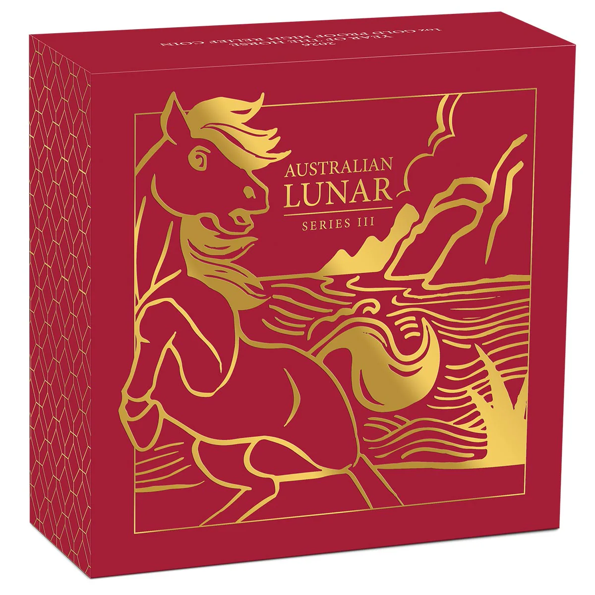 Australia Lunar Year of the Horse 2026 $100 High Relief 1oz Gold Proof Coin - Image 4