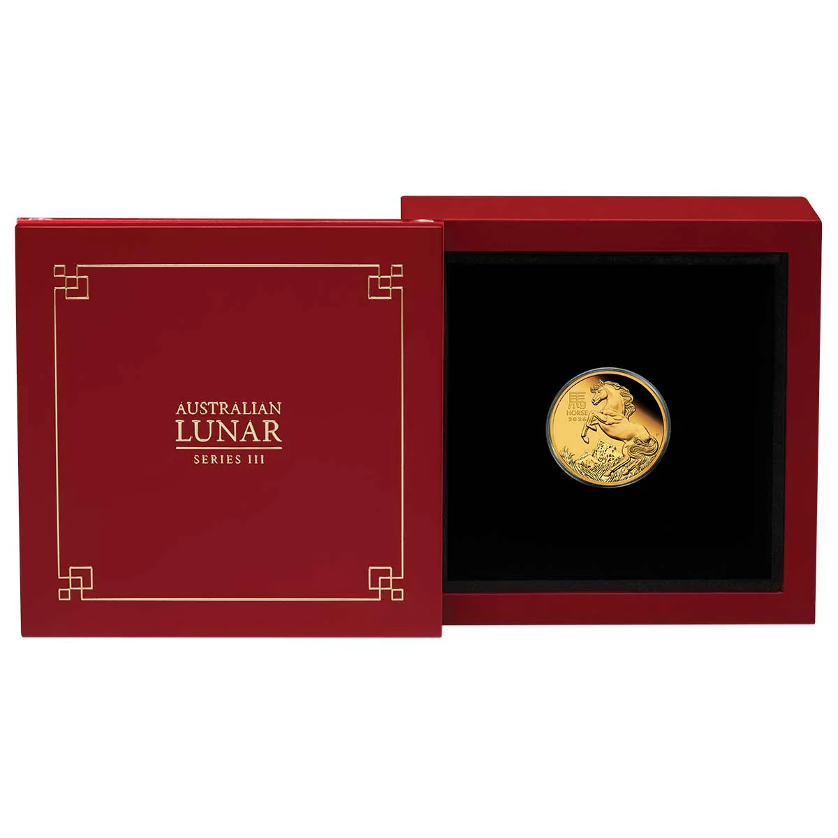 Australia Lunar Year of the Horse 2026 $15 1/10oz Gold Proof Coin - Image 2