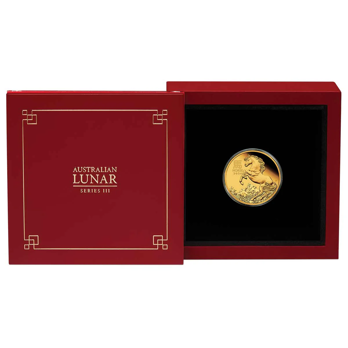 Australia Lunar Year of the Horse 2026 $25 1/4oz Gold Proof Coin - Image 2