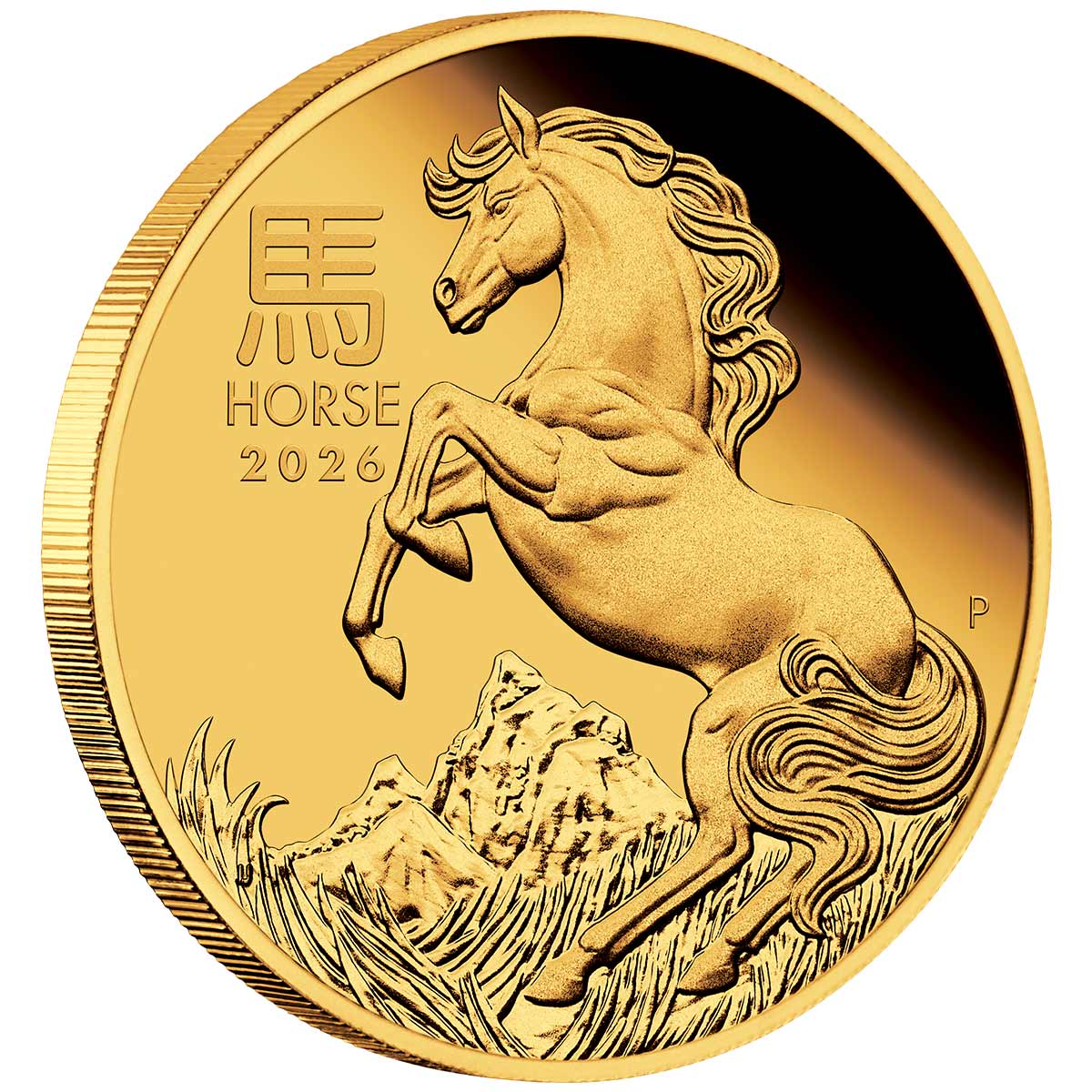 Australia Lunar Year of the Horse 2026 $25 1/4oz Gold Proof Coin - Image 4