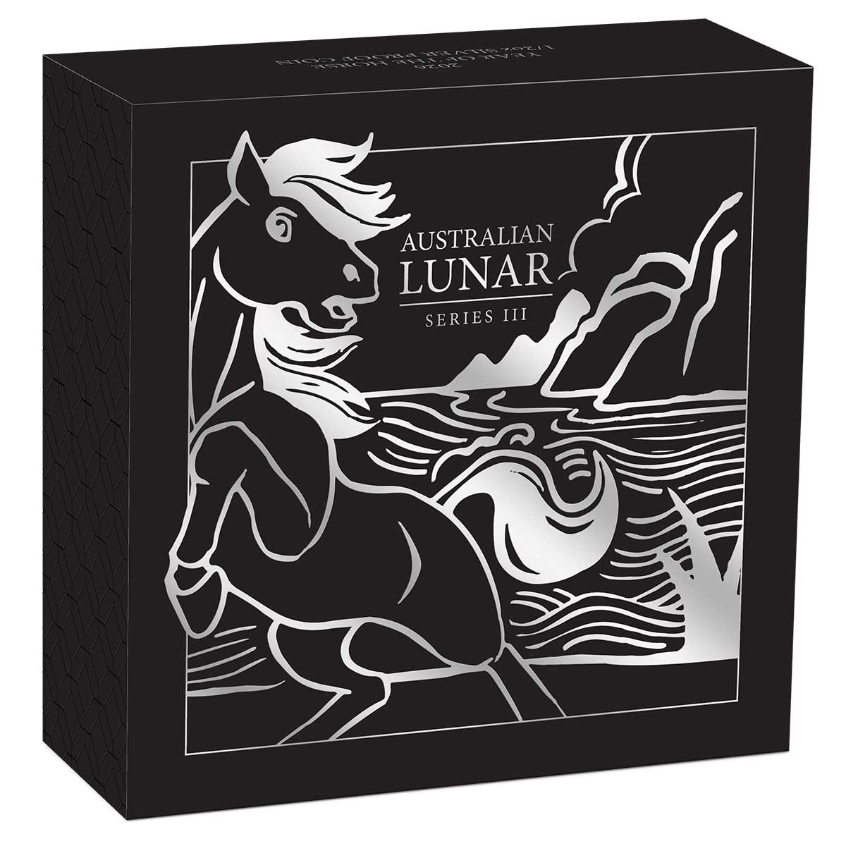 Australia Lunar Year of the Horse 2026 50c 1/2oz Silver Proof Coin - Image 5