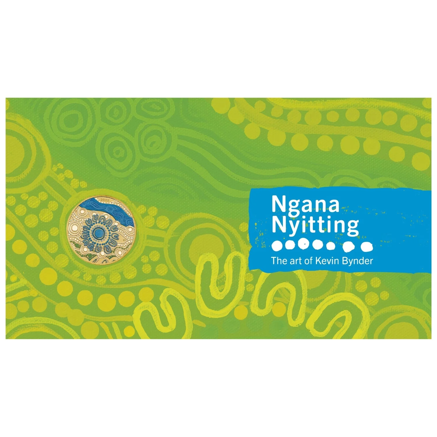 Australia Ngana Nyitting 2025 $1 Blue River Al-Br Stamp & Coin Cover - Image 4