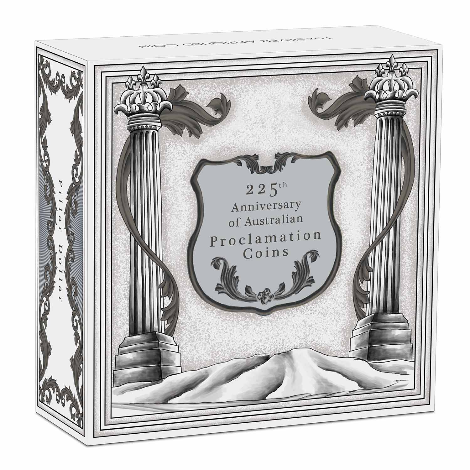Australia Proclamation 225th Anniversary 2025 $1 Pillar Dollar 1oz Silver Antique Coin - Image 5
