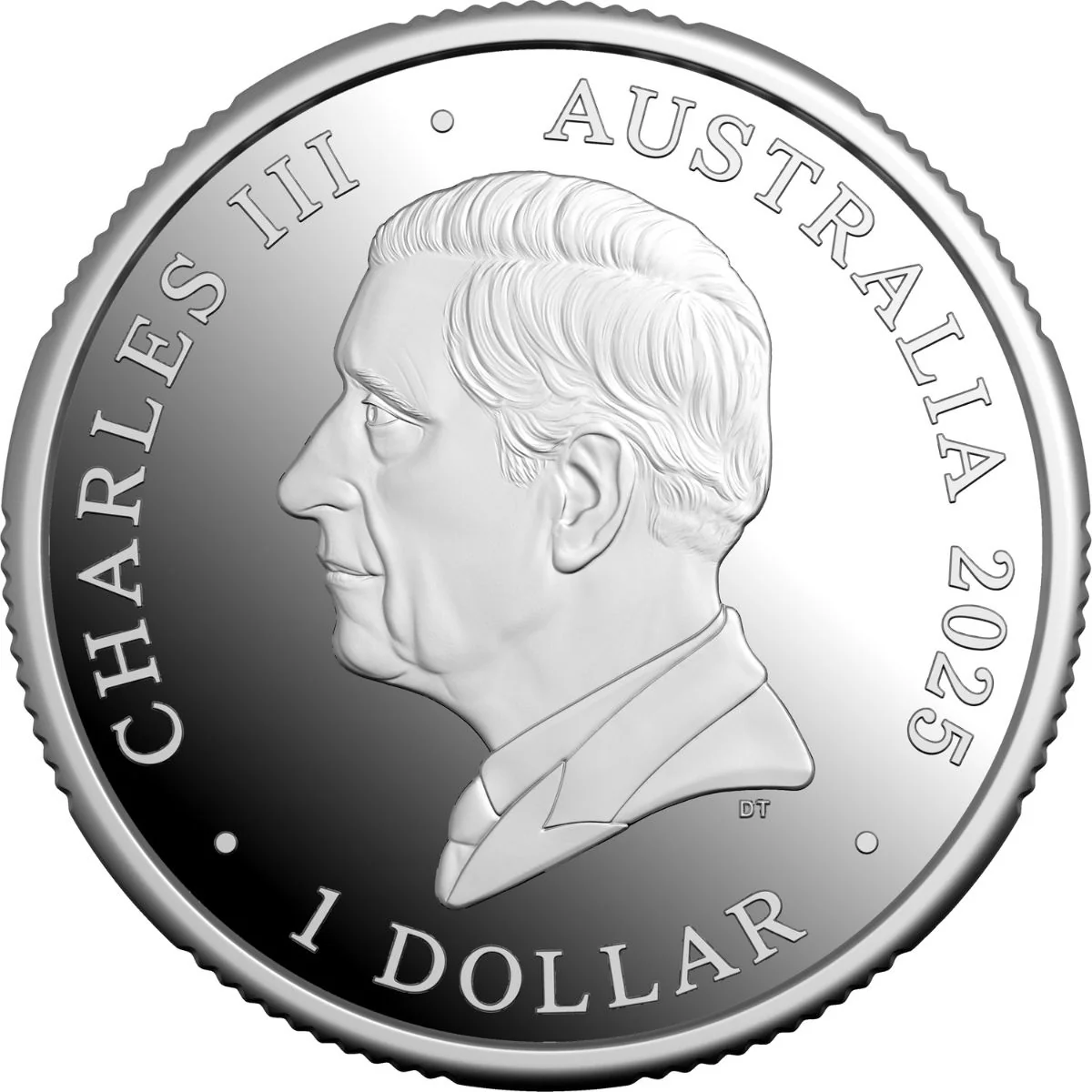 Australia Royal Australian Mint 60th Anniversary 2025 $1 C Mintmark Silver Proof Coin - Image 2