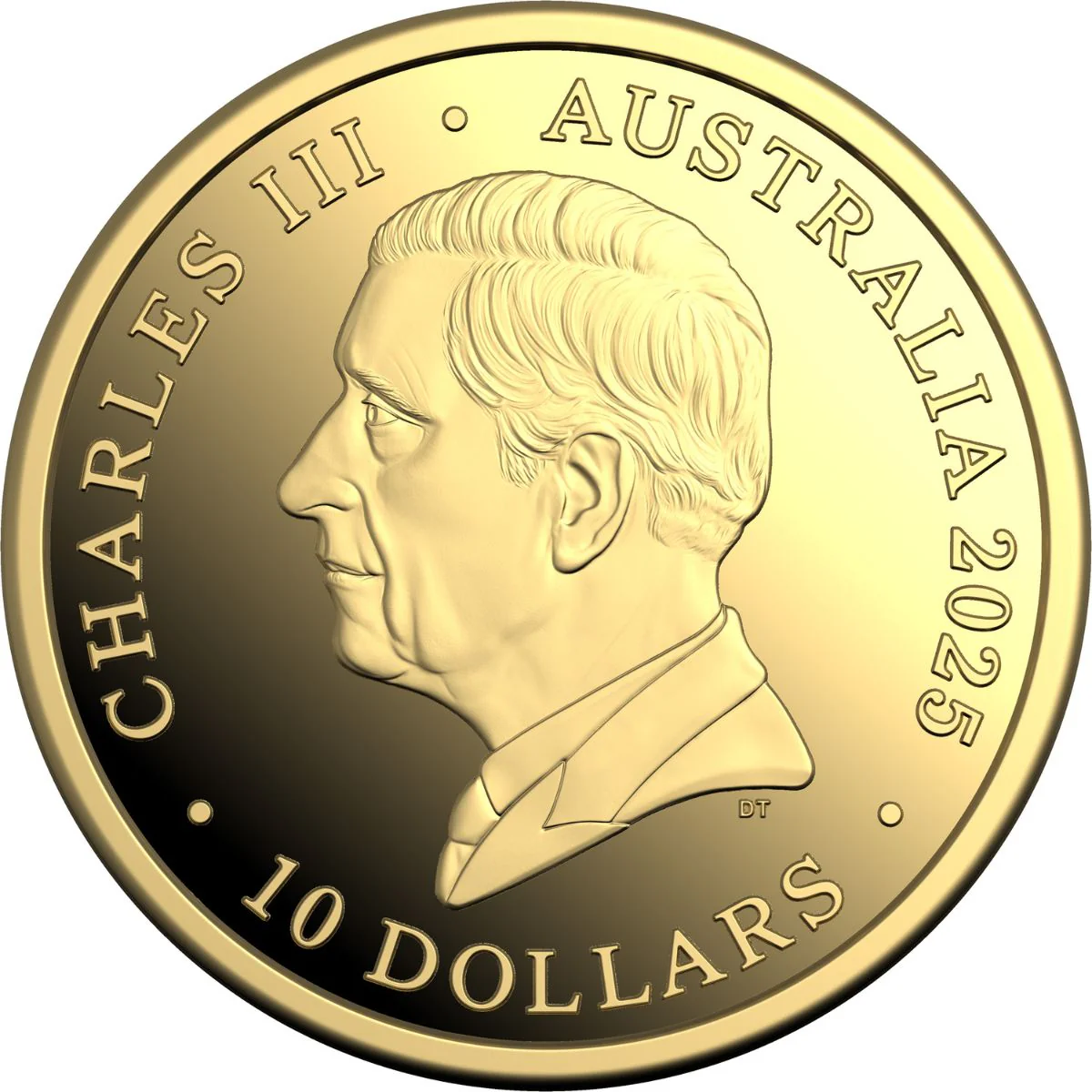 Australia Royal Australian Mint 60th Anniversary 2025 $10 C Mintmark 1/10oz Gold Proof Coin - Image 2