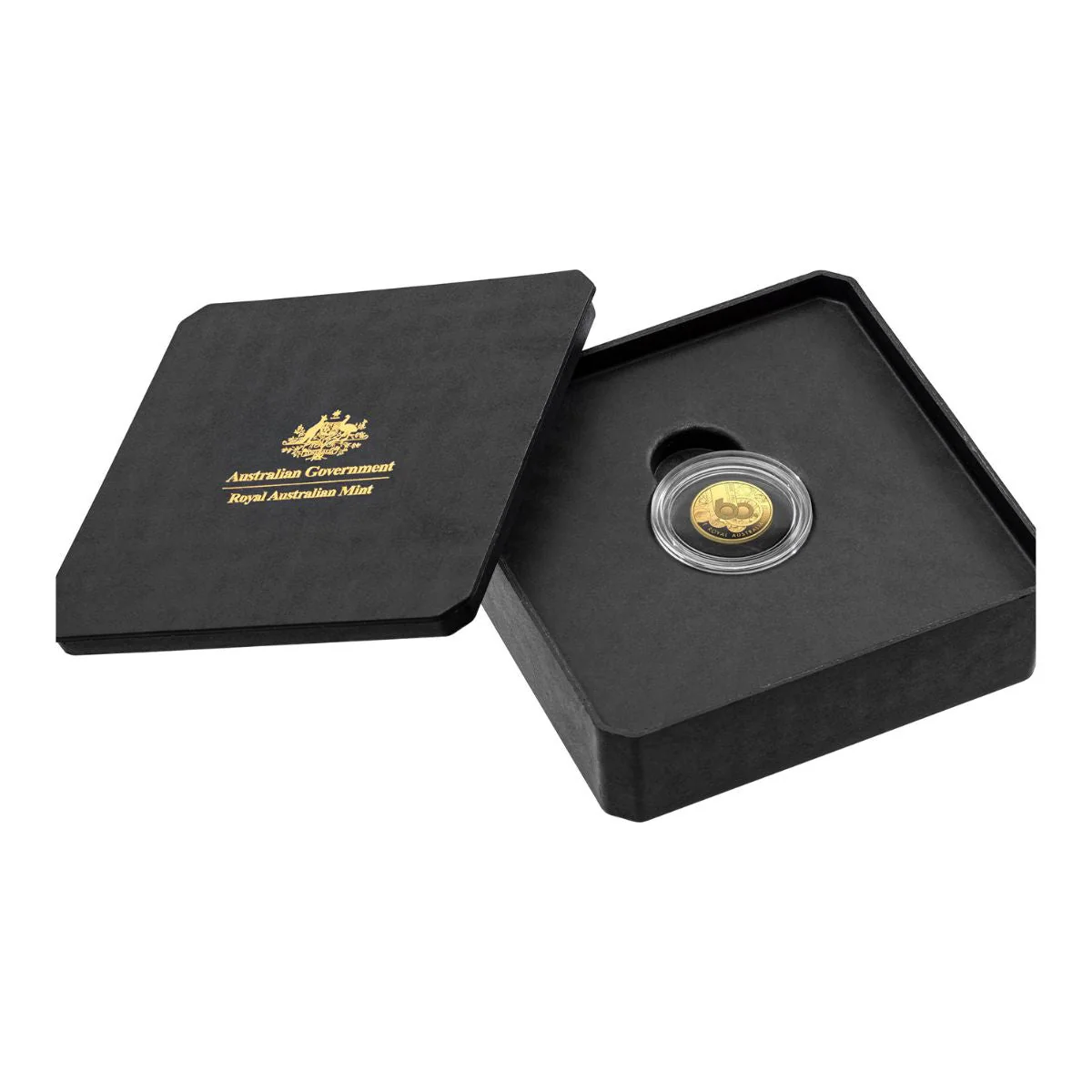 Australia Royal Australian Mint 60th Anniversary 2025 $10 C Mintmark 1/10oz Gold Proof Coin - Image 3
