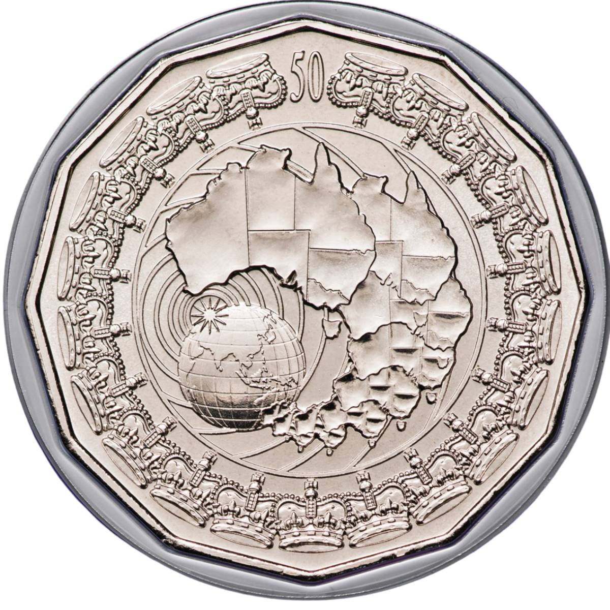 Australia Royal Visit 2006 50c Cupro-Nickel Uncirculated Coin - Image 2