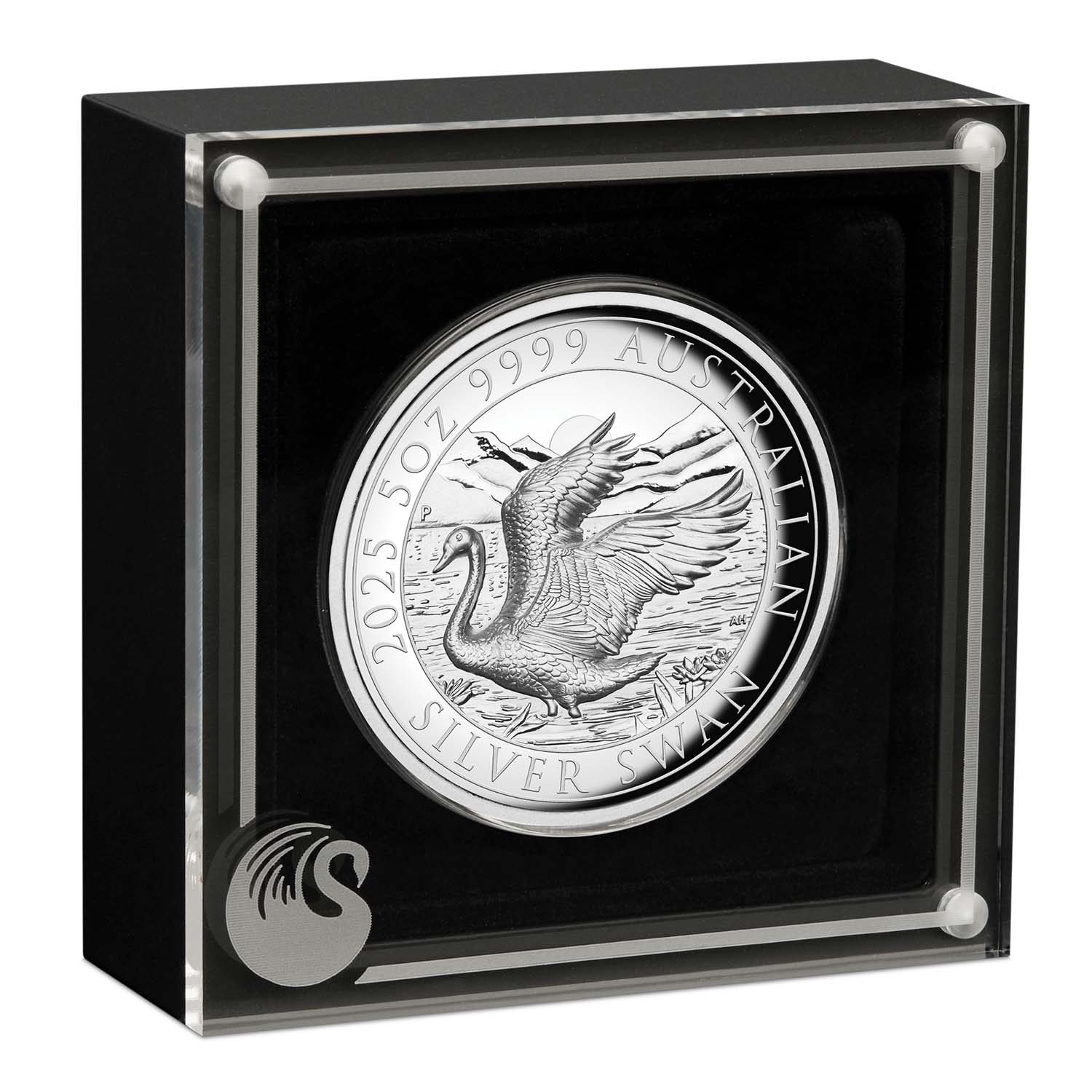Australia Swan 2025 $8 High Relief 5oz Silver Proof Coin - Image 3