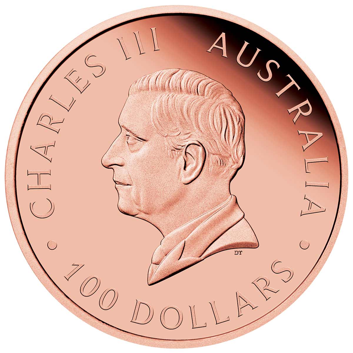 Australia Wedge-tailed Eagle 2025 $100 Ultra High Relief 1oz Rose Gold Reverse Proof Coin - Image 2