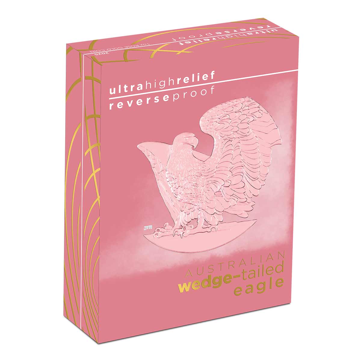 Australia Wedge-tailed Eagle 2025 $100 Ultra High Relief 1oz Rose Gold Reverse Proof Coin - Image 4