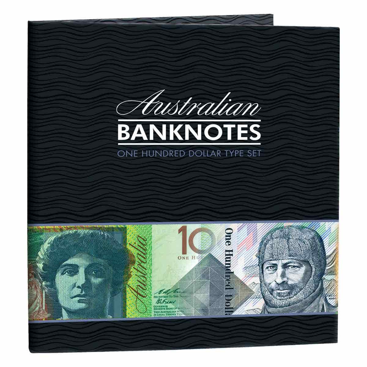 Australia $100 Banknote Uncirculated 3-Note Type Set - Image 2