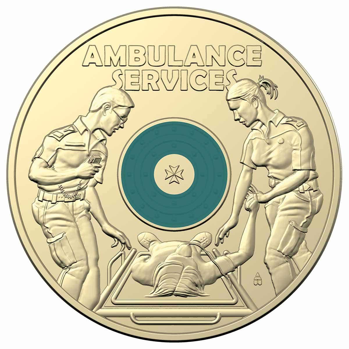 Australia Ambulance Services 2021 $2 Aluminium-Bronze Uncirculated Coin Pack - Image 3
