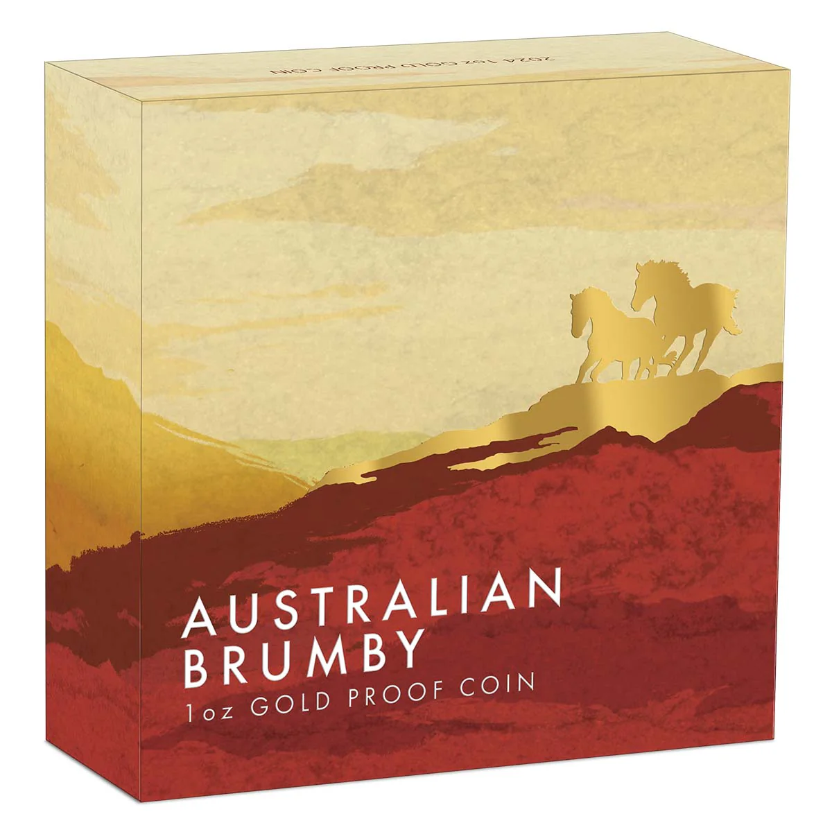 Australian Brumby 2024 $100 1oz Gold Proof Coin - Image 4