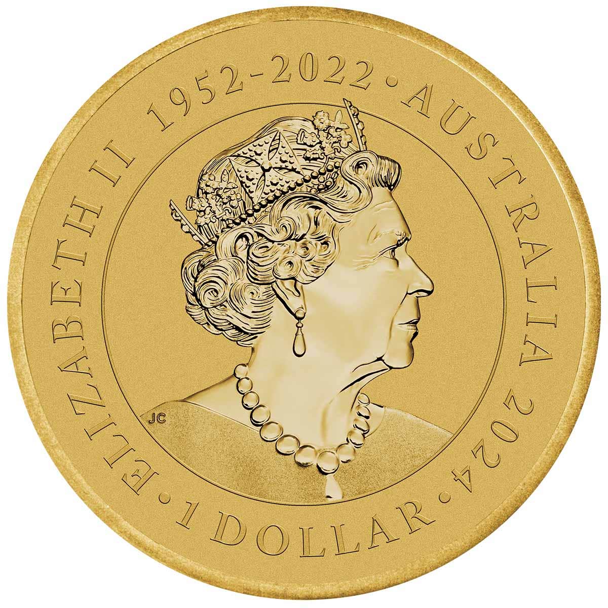 Australian Citizenship 2024 $1 Brilliant Uncirculated Coin - Image 2