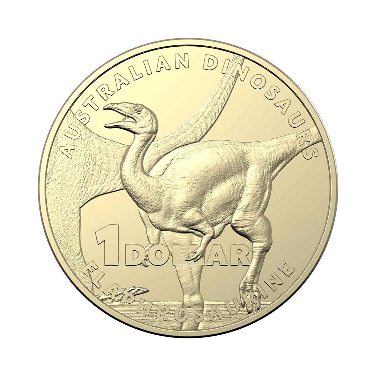 Australia 2022 $1 Dinosaurs Aluminium-Bronze Uncirculated 4-Coin Set - Image 5