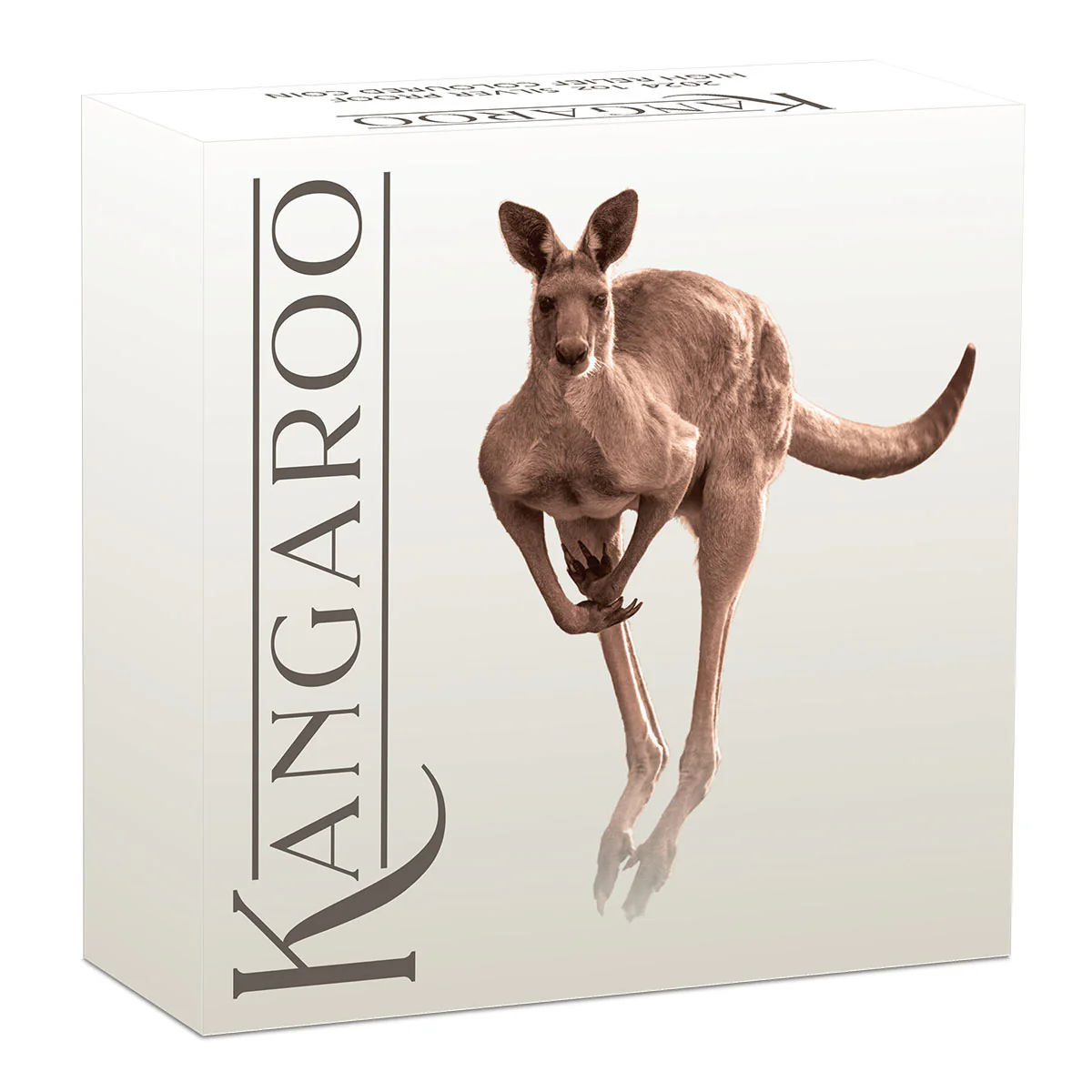 Australian Kangaroo 2024 $1 1oz Silver Proof High Relief Coloured Coin - Image 4