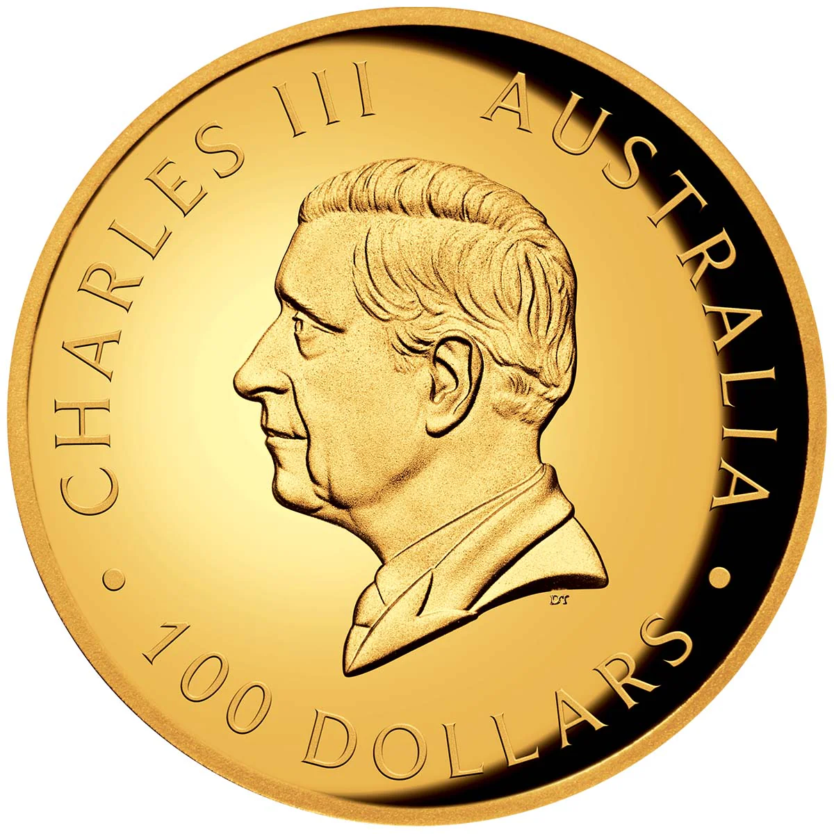Australian Kangaroo 2024 $100 High Relief 1oz Gold Proof Coin - Image 2