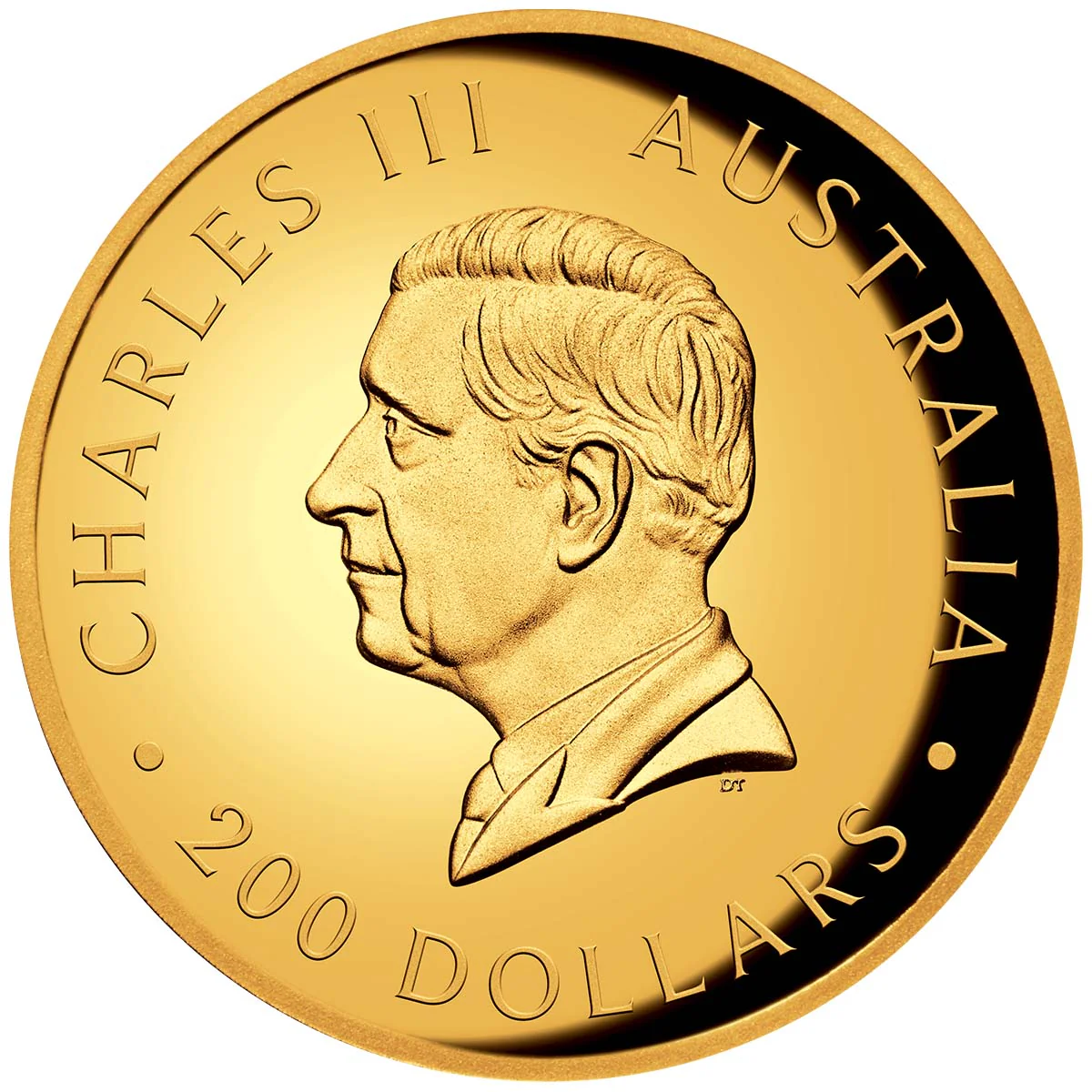 Australian Kangaroo 2024 $200 High Relief 2oz Gold Proof Coin - Image 2