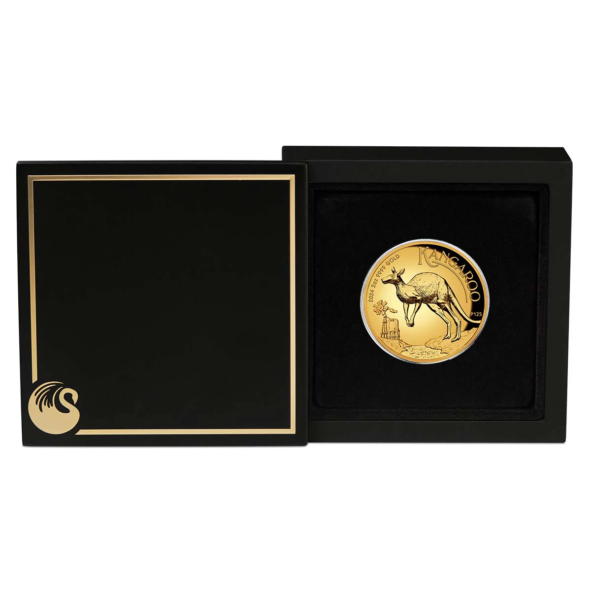 Australian Kangaroo 2024 $200 High Relief 2oz Gold Proof Coin - Image 3