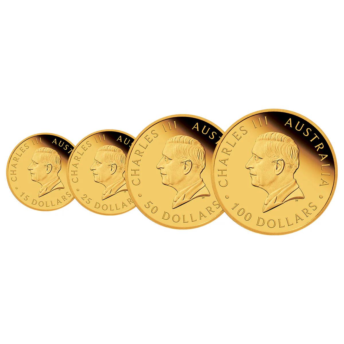 Australian Kangaroo 2024 Red Kangaroo Gold Proof Four-Coin Set - Image 2