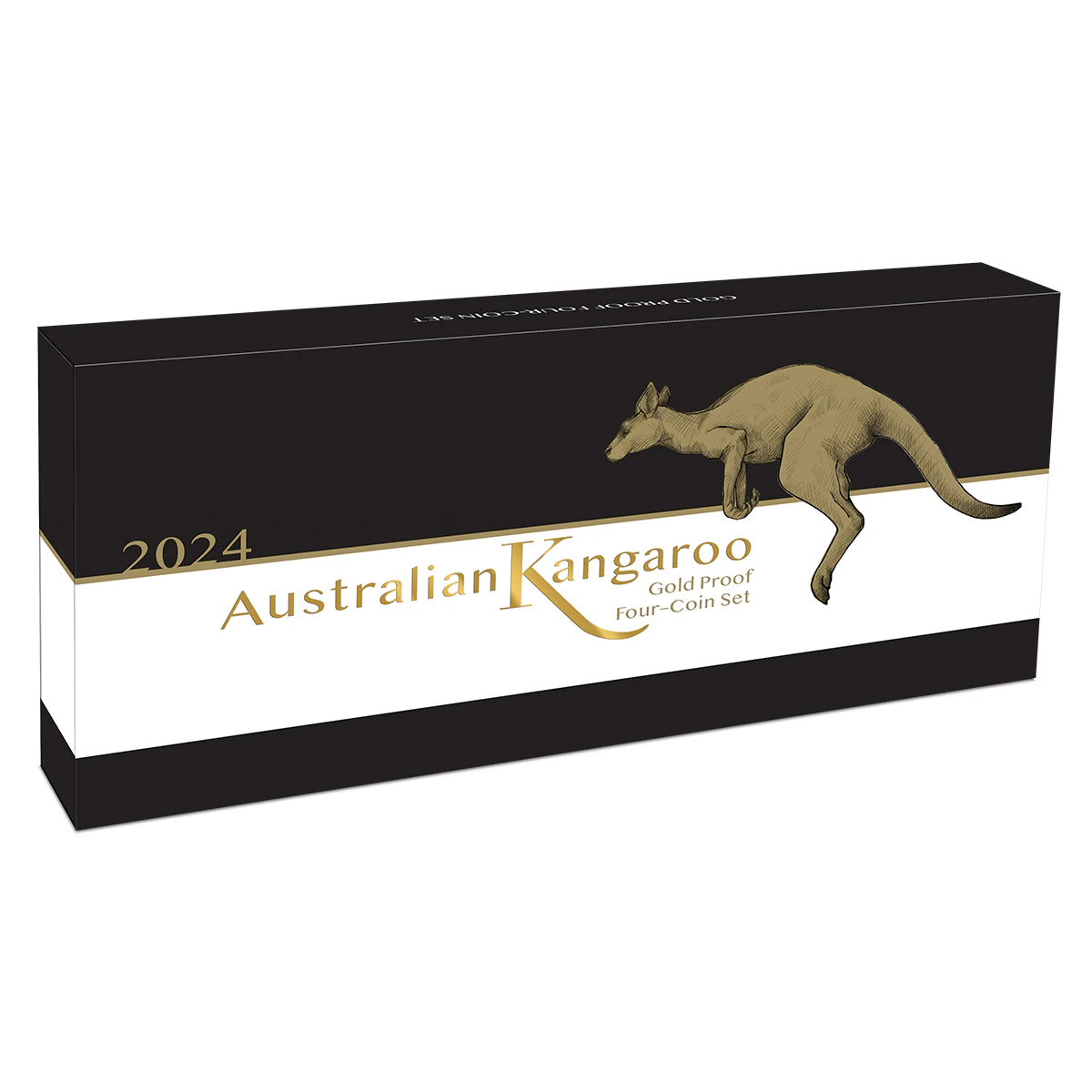 Australian Kangaroo 2024 Red Kangaroo Gold Proof Four-Coin Set - Image 4