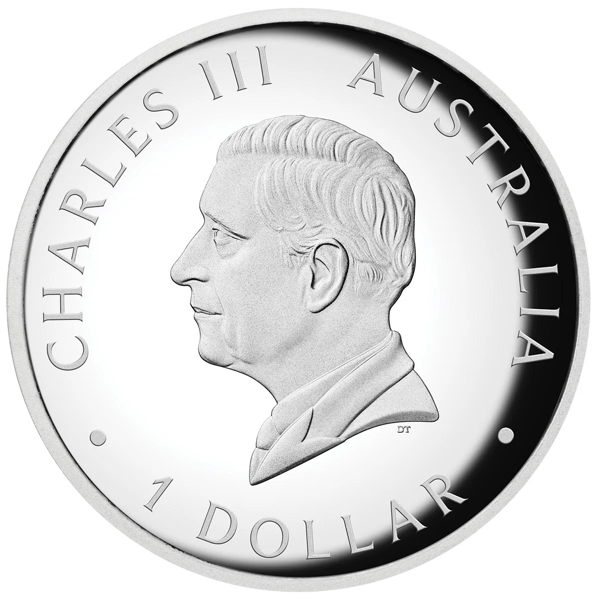 Australia Kangaroo 2026 $1 Colour High Relief 1oz Silver Proof Coin - Image 2
