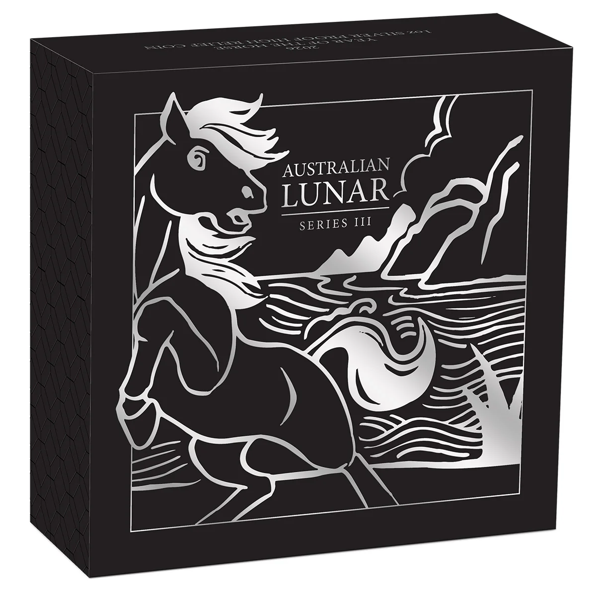 Australia Lunar Year of the Horse 2026 $1 High Relief 1oz Silver Proof Coin - Image 4