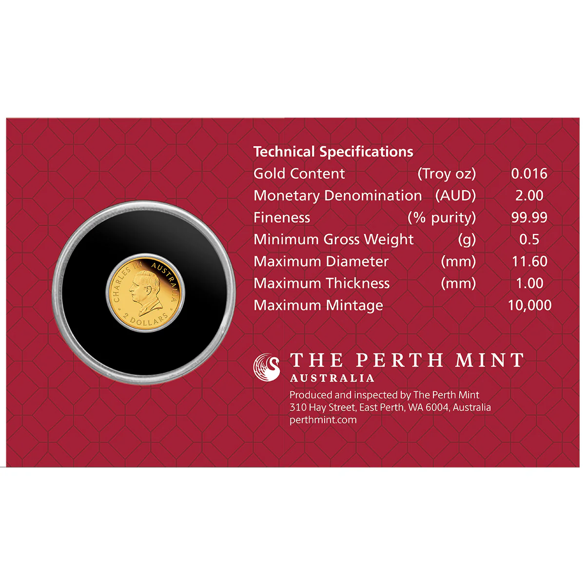 Australia Lunar Year of the Horse 2026 $2 0.5g Gold Proof Coin - Image 4