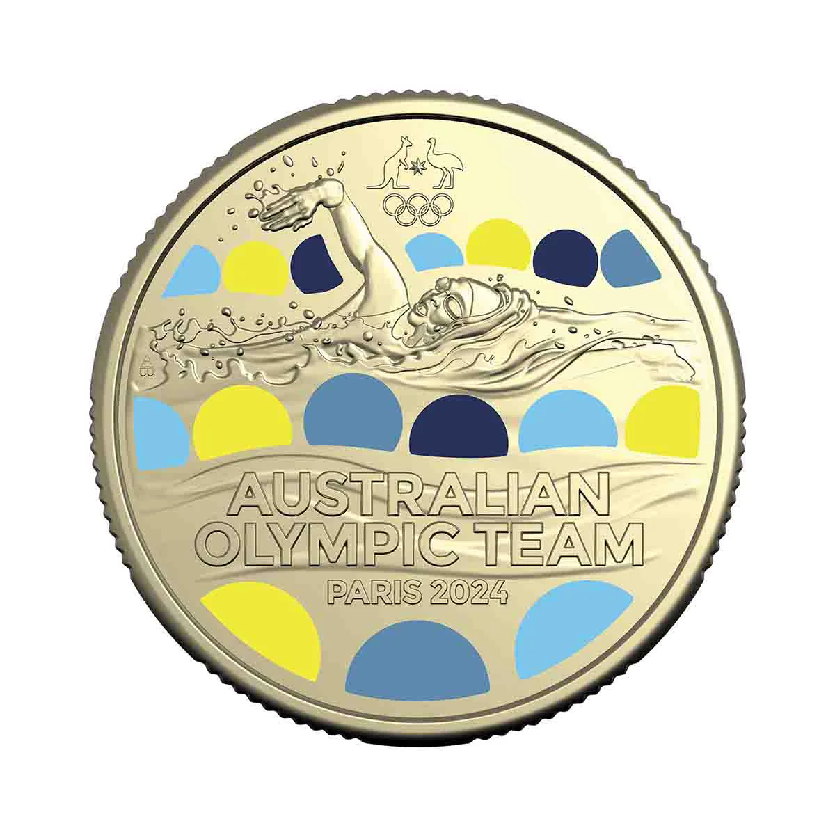Australian Olympic Team 2024 $1 Stamp & Coin Cover - Image 5