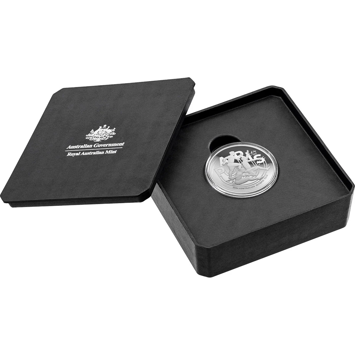 Australian Olympic Team 2024 $5 1oz Fine Silver Proof Domed Coin - Image 3
