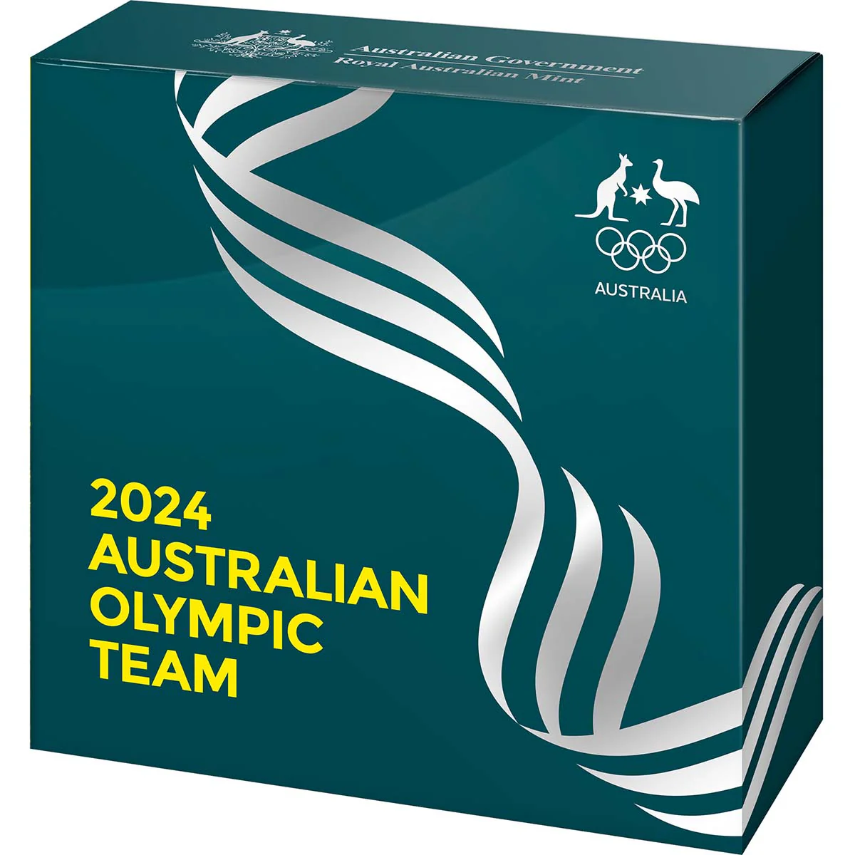 Australian Olympic Team 2024 $5 1oz Fine Silver Proof Domed Coin - Image 4