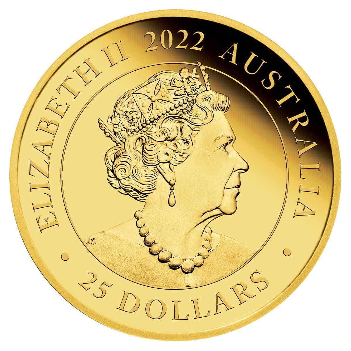 Australian Sovereign 2022 $25 Gold Proof Coin - Image 2