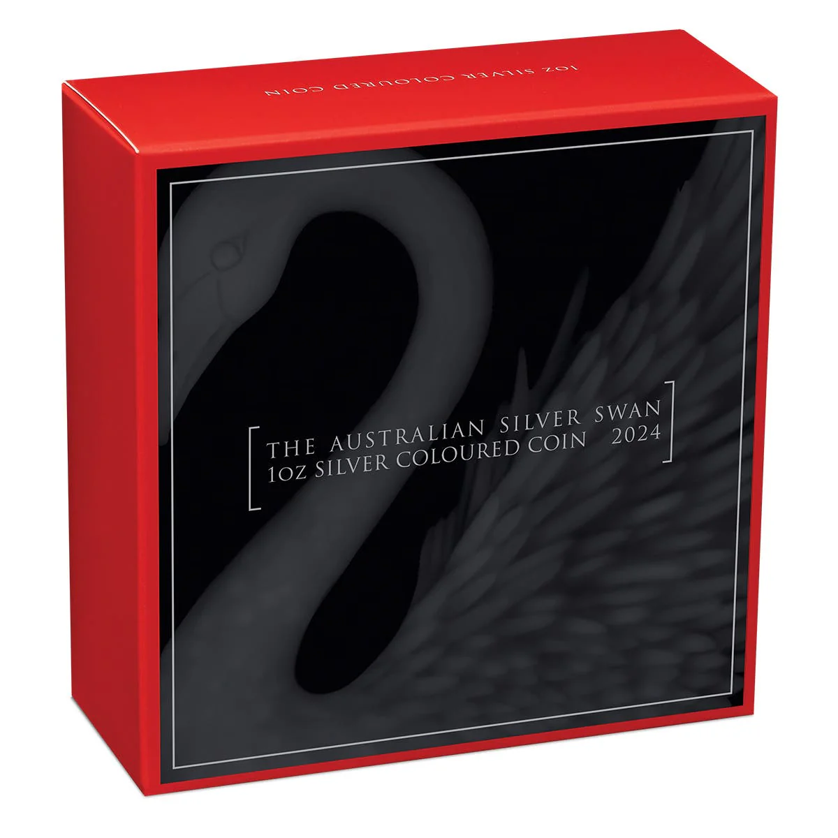 Australian Swan 2024 $1 1oz Coloured Silver Coin - Image 4