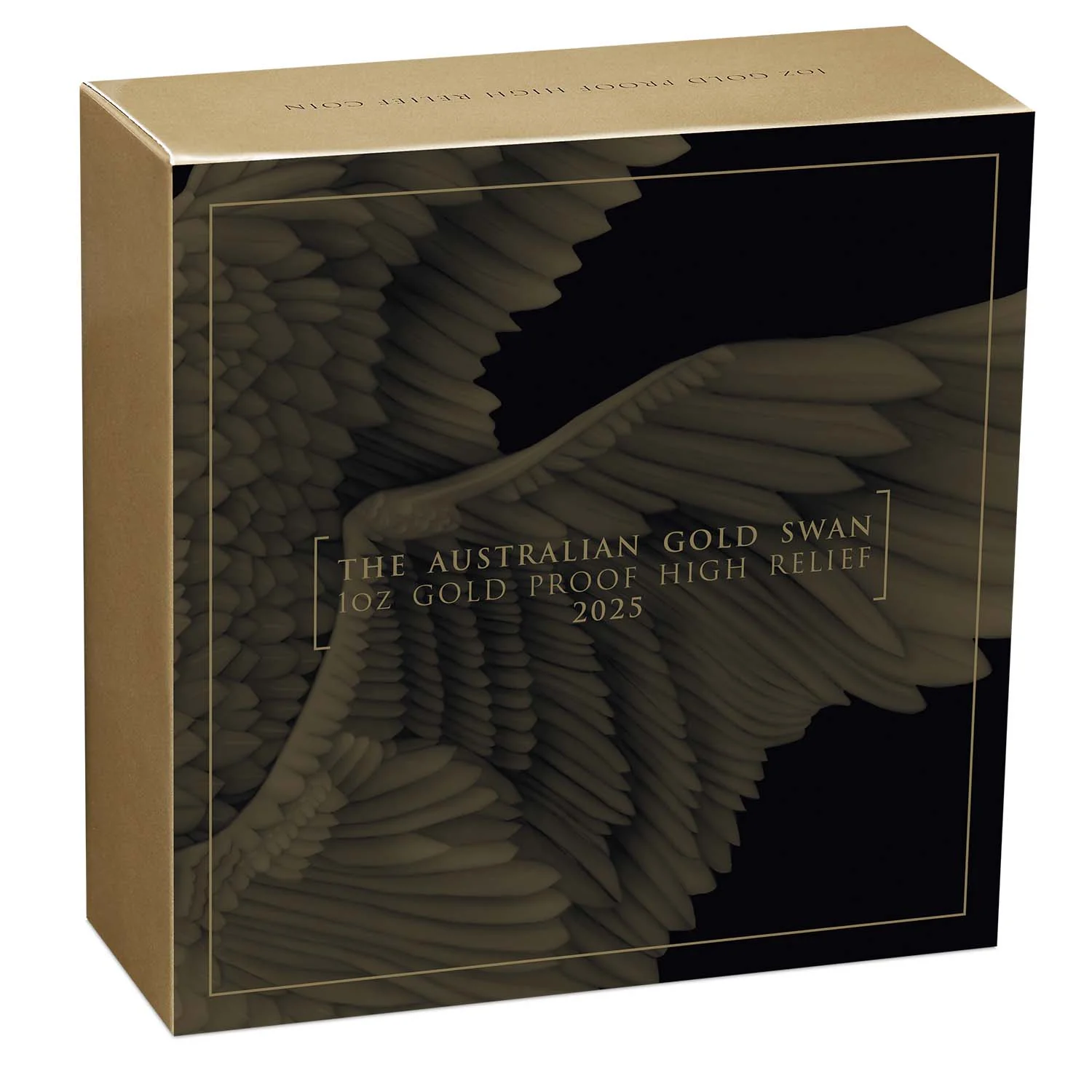 Australia Swan 2025 $100 High Relief 1oz Gold Proof Coin - Image 4