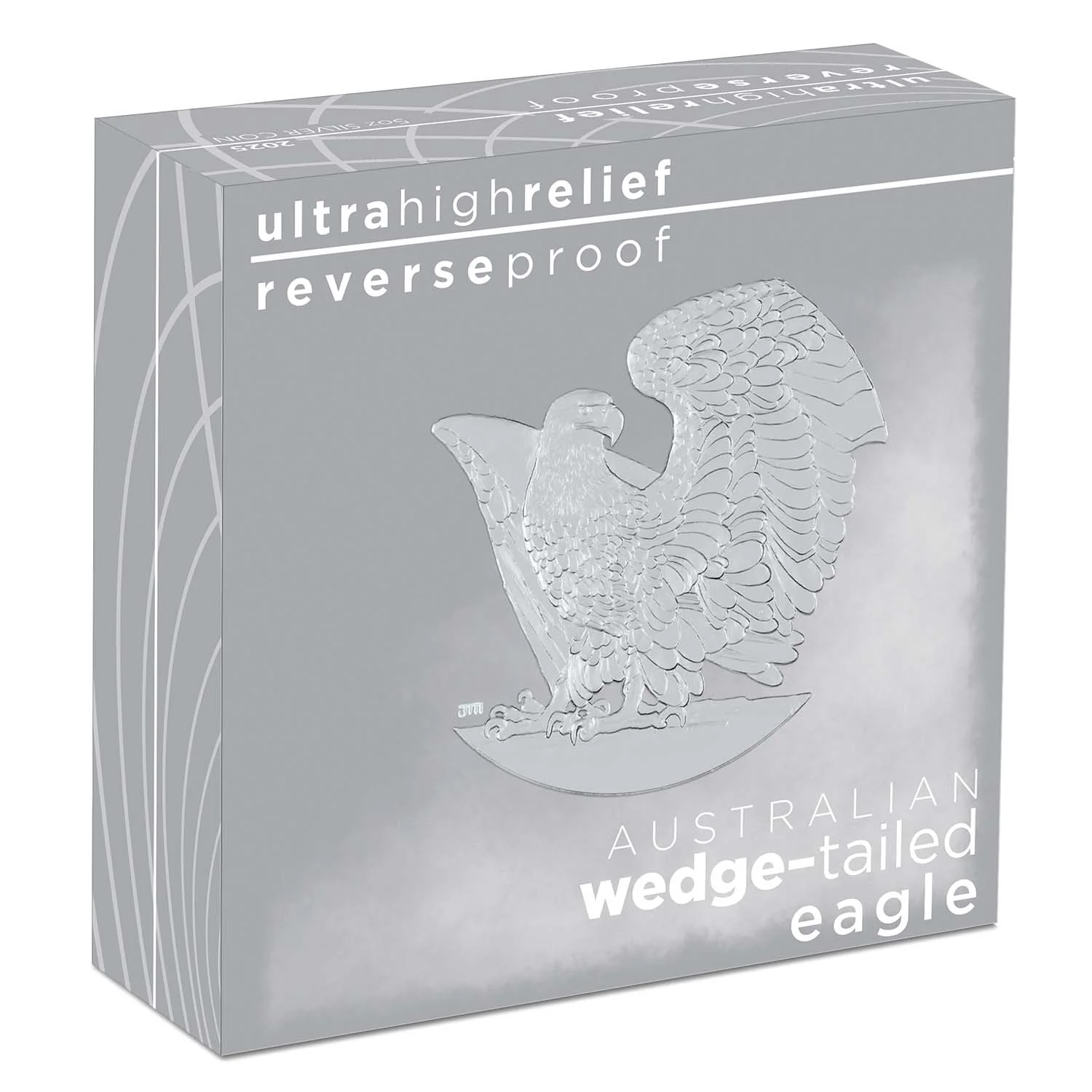 Australia Wedge-tailed Eagle 2025 $8 Ultra High Relief 5oz Silver Reverse Proof Coin - Image 4