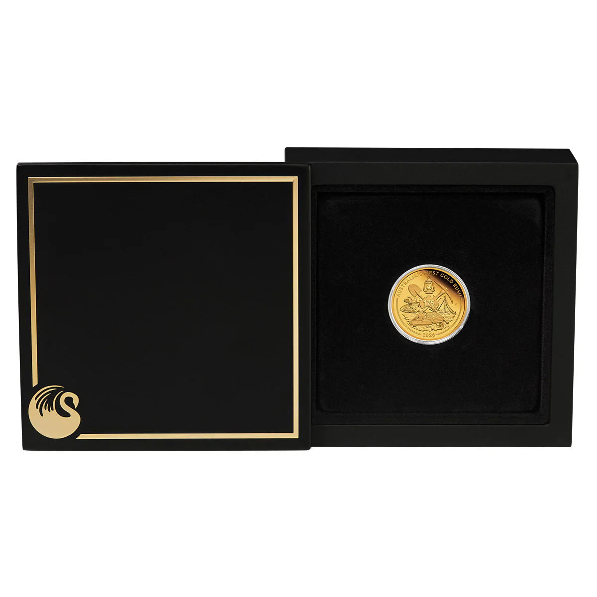 Australia First Gold Rush 175th Anniversary 2026 $25 1/4oz Gold Proof Coin - Image 2