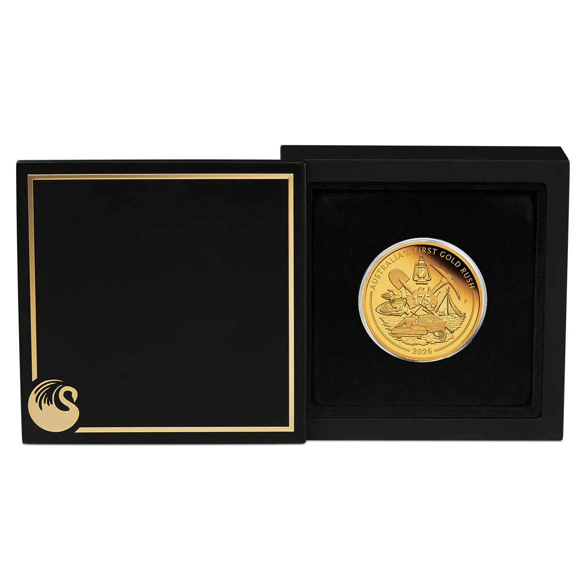 Australia First Gold Rush 175th Anniversary 2026 $100 1oz Gold Proof Coin - Image 2