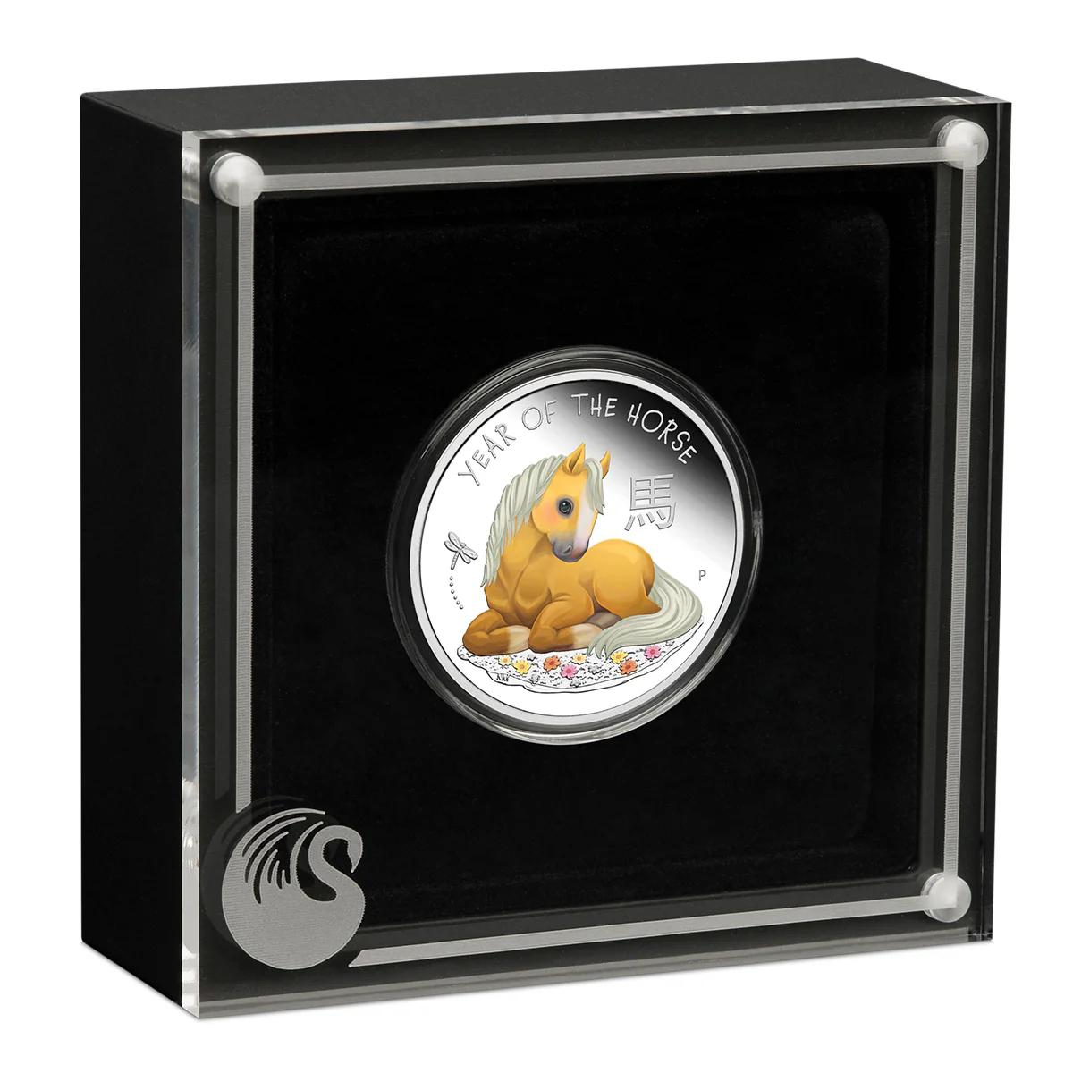 Baby Horse 2026 50c Colour 1/2oz Silver Proof Coin - Image 3