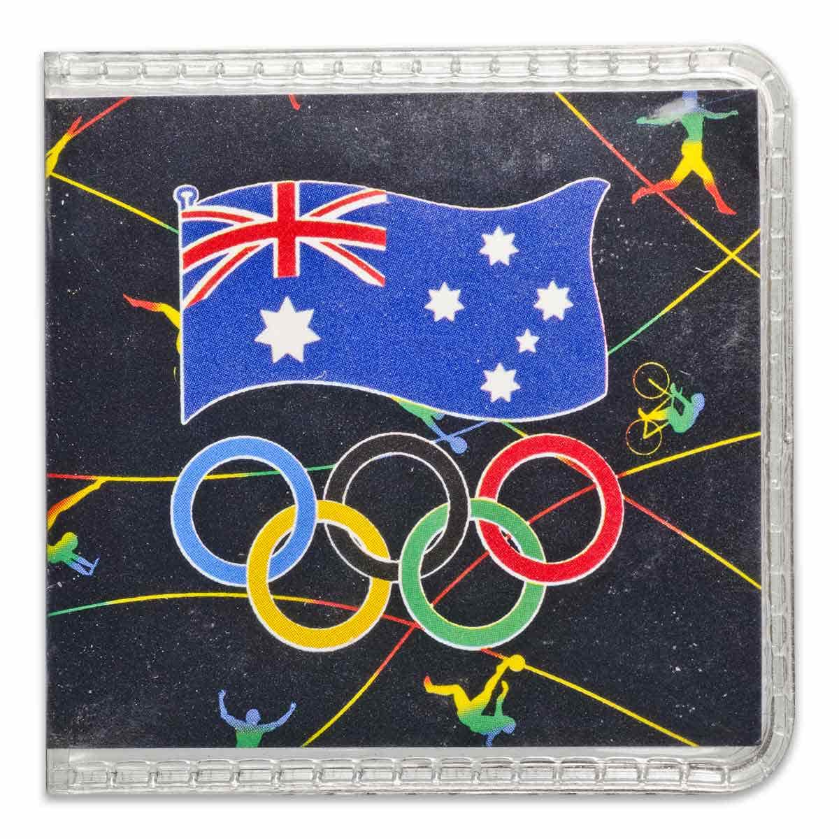 Australia Barcelona Olympics 1992 $1 Mint Your Own Aluminium-Bronze Uncirculated Coin - Image 3