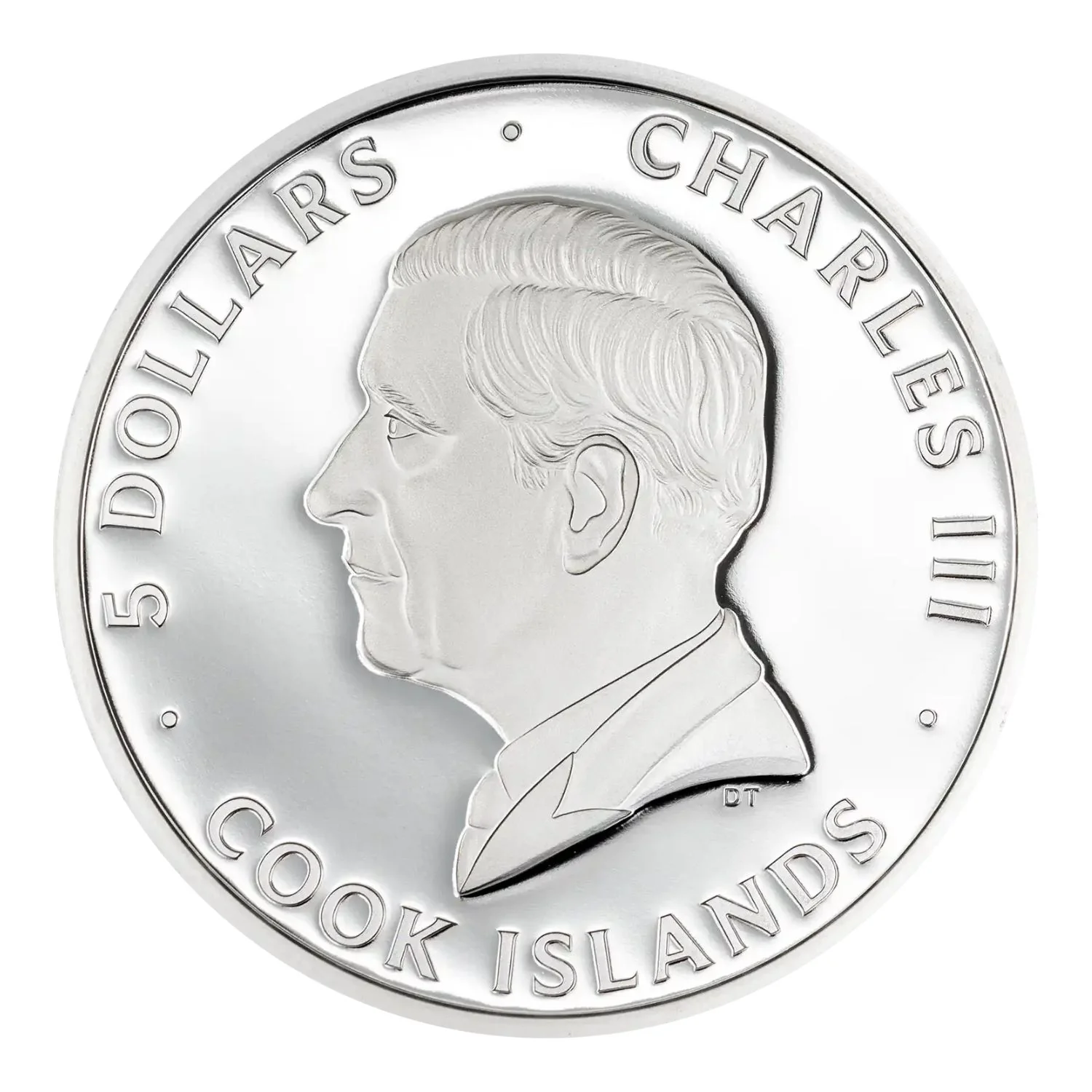 Bionics Orchid 2026 $5 Colour Ultra High Relief 1oz Silver Proof Coin - Image 2
